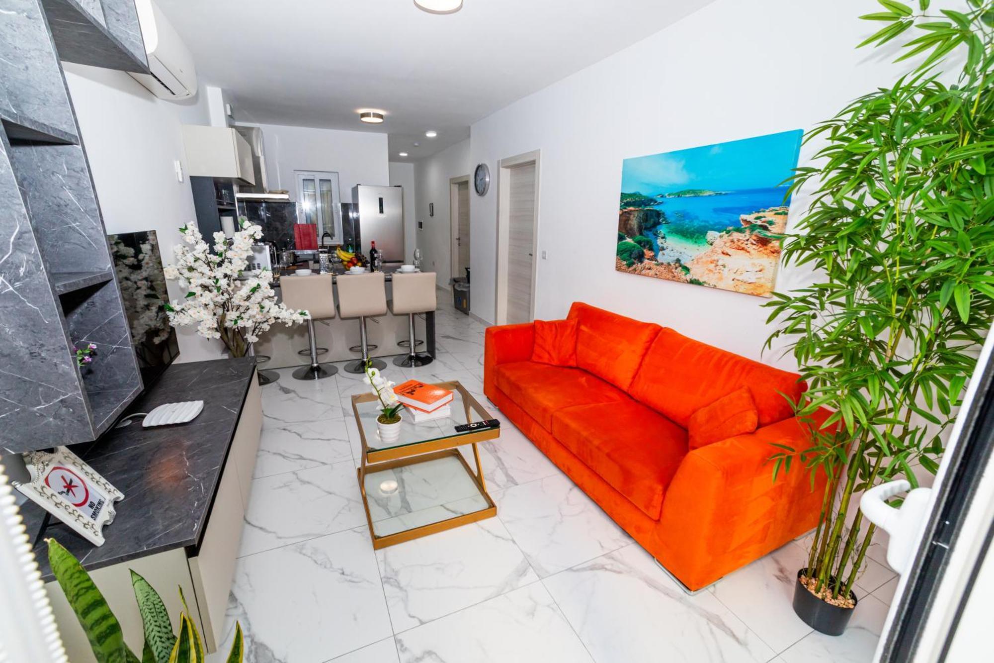 Sea Breeze, Spacious 2-Bedroom Lux Seaside Apartments St. Paul's Bay Exterior foto